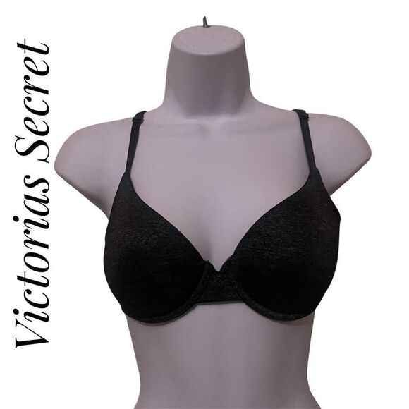Victoria's Secret Other - Victorias Secret 32D Uplift Semi Demi Bra Dark Grey